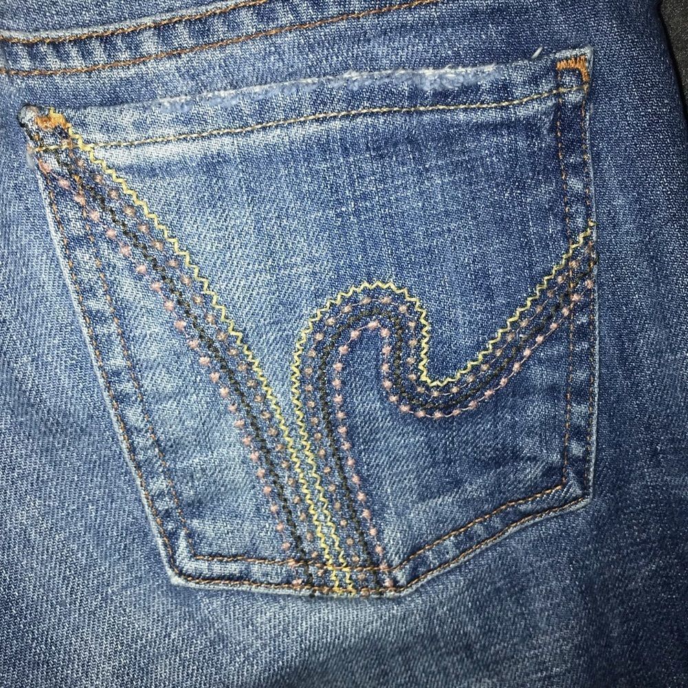Citizens of Humanity Ric Rac Flare Blue Jeans 27 4 - Picture 6 of 9